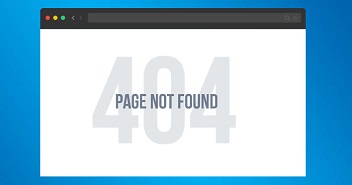 404 error landing page not found wordpress