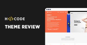 h code WordPress theme review