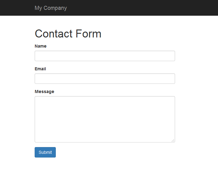 embargo Collecting leaves Earthenware How To Create a Contact Form in Yii2 Framework