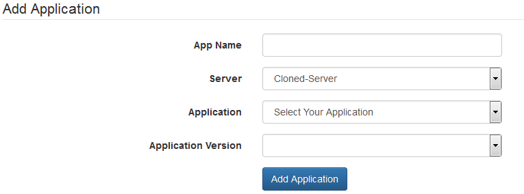 php application form