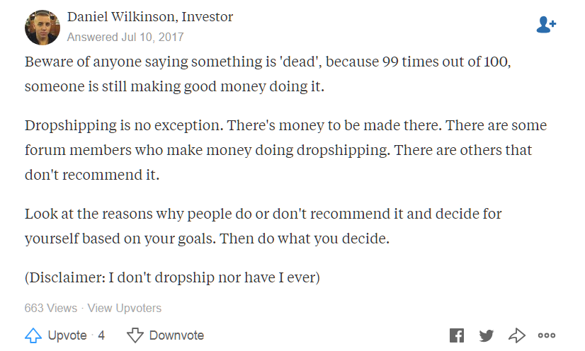 Is Dropshipping dead? - Quora
