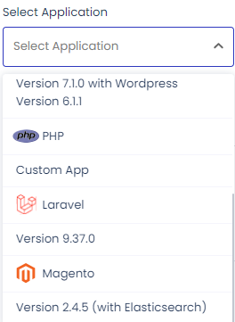 Select Magento 2.4.5 on Cloudways.