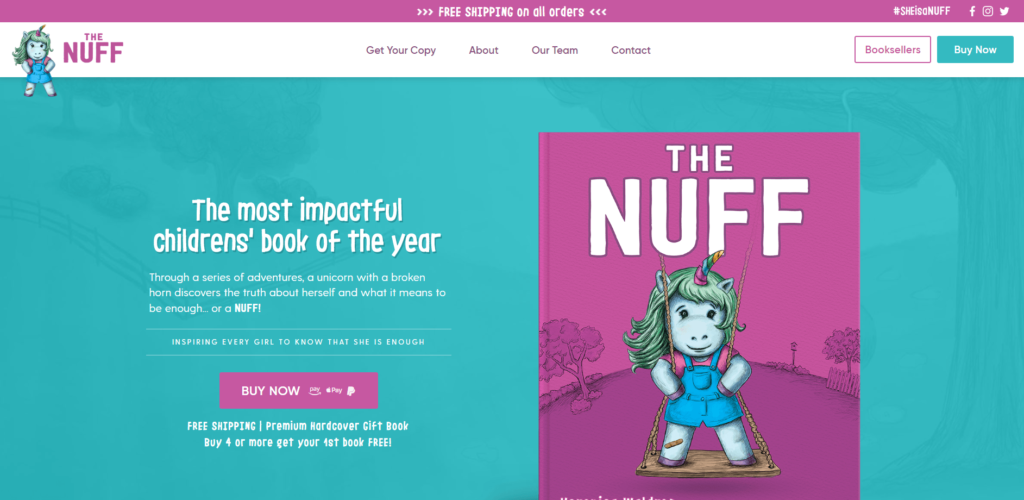 The Nuff Website Design