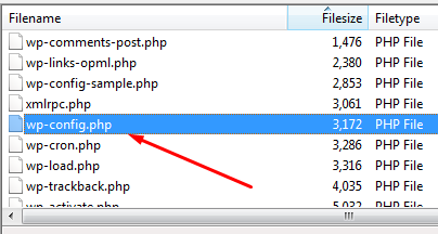 WP Config File