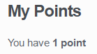 My Points