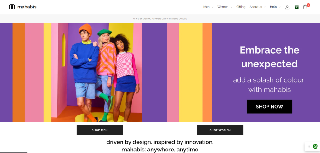Mahabis Website Design