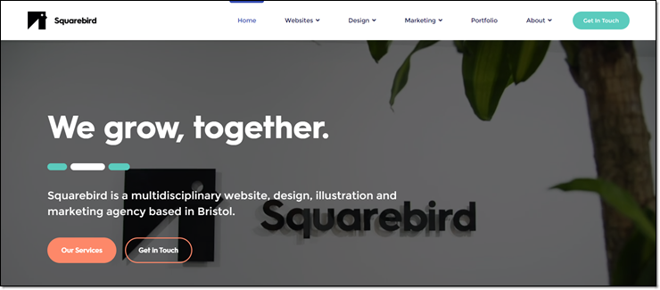 Squarebird design and development agency