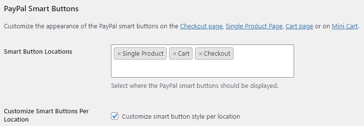 PayPal Smart Buttons