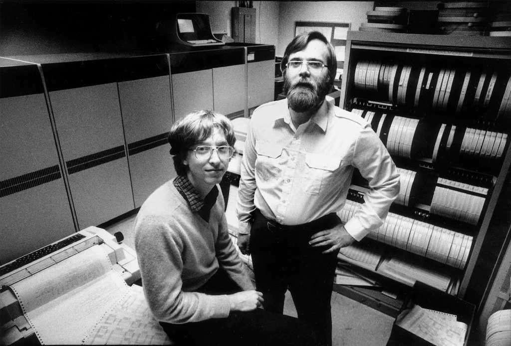 Bill Gate and Paul Allen – Co-founders of Microsoft