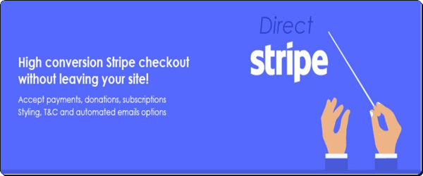 Direct Stripe WordPress Donation Plugin