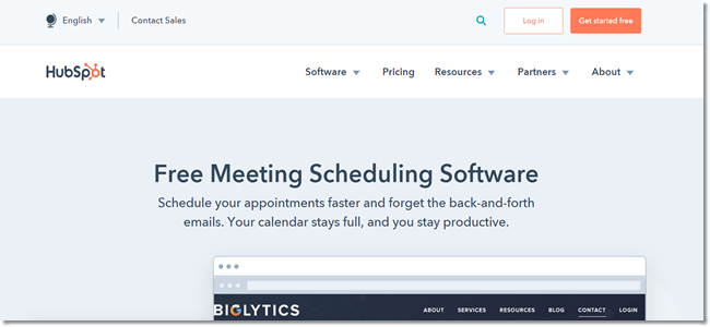 HubSpot meeting tool for agency