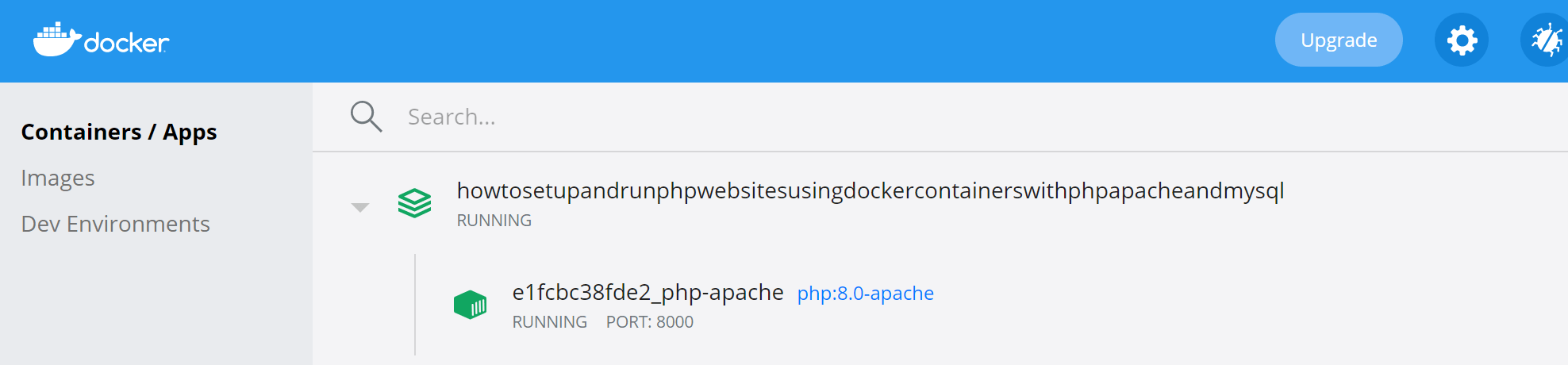 How to Dockerize PHP Applications