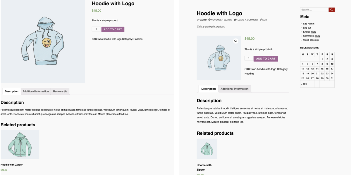 Better Support for Non-WooCommerce Themes