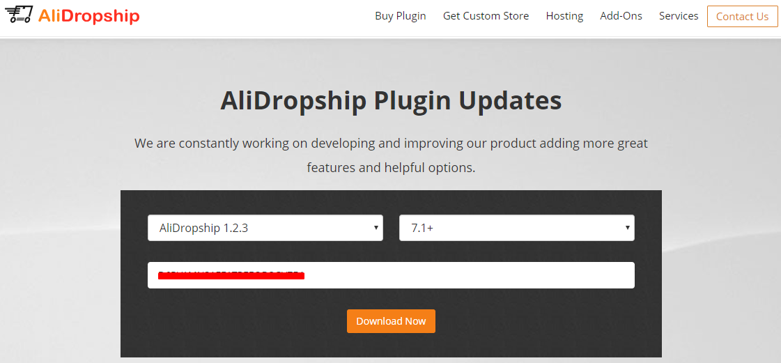 AliDropship Plugin Update
