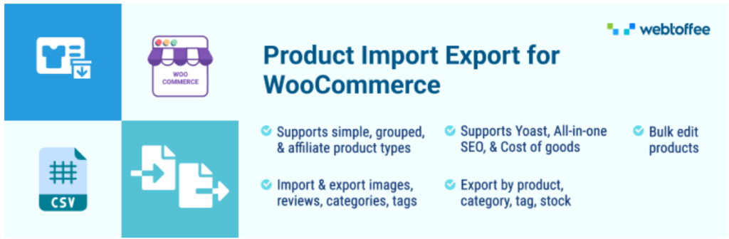 Product Import/Export for WooCommerce