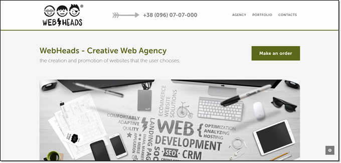 WebHeads web design agency