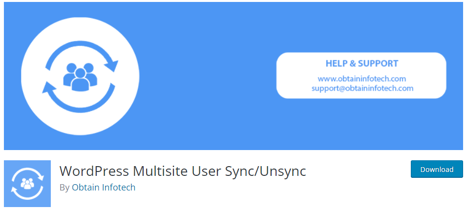 WordPress Multisite User Sync