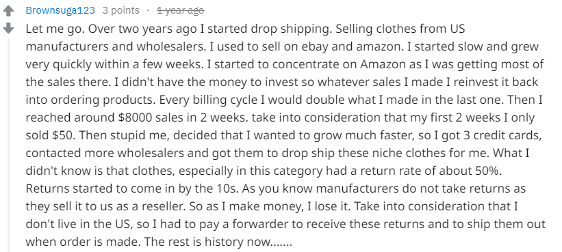 dropshipping expert opinion