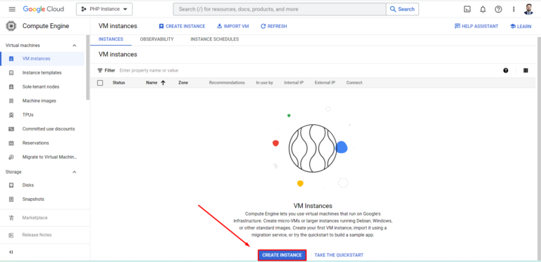 How to host PHP Websites on Google Cloud servers