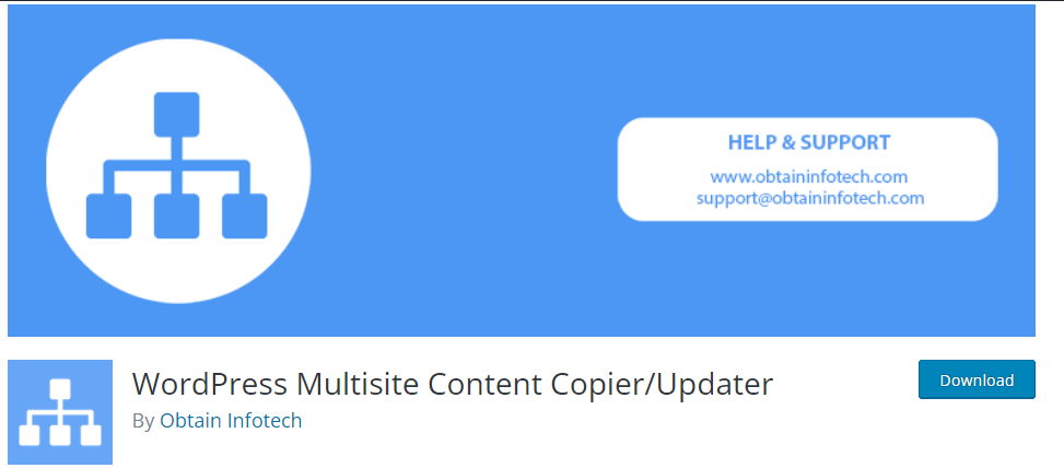 Multisite Content Copier/Updaterync