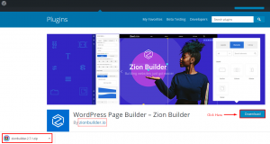 install-zion-page-builder-via-manual-method