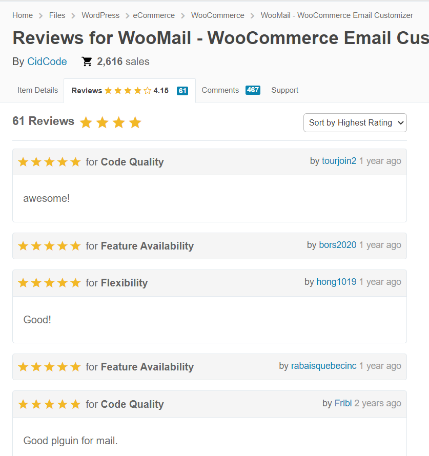 WooMail reviews