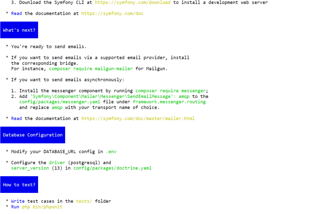 How to install Symfony PHP framework on Ubuntu 18.04?