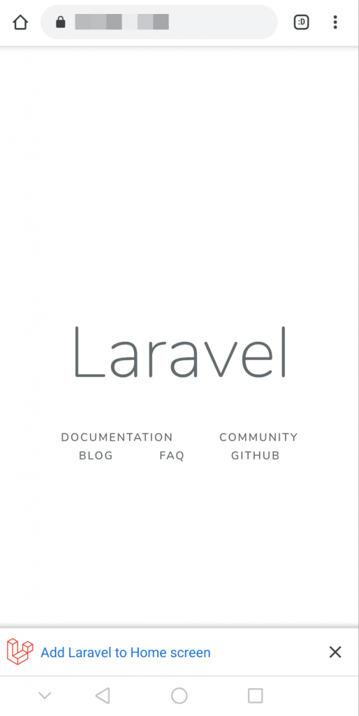 laravel progressive web app