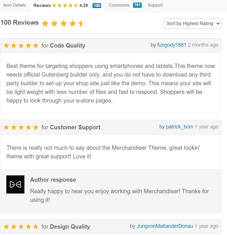 merchandiser reviews