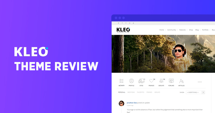 kleo wordpress theme review