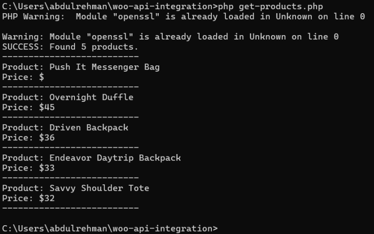 woocommerce api via http module responds only binary... WooCommerce REST API: The Complete Integration Guide (2026)