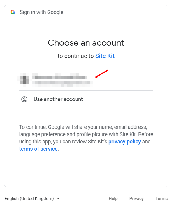 sign in for google analytics