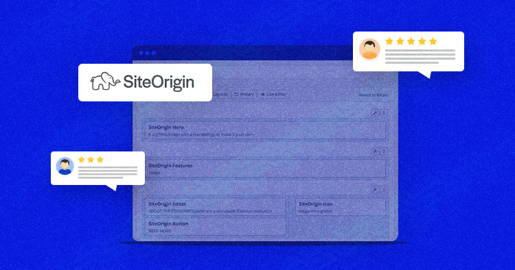 siteorigin plugin review