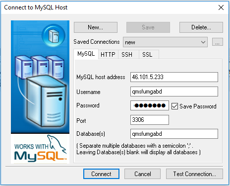 MYSQL Client Connection