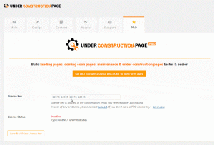 updating under construction page file