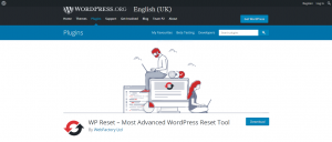 wp reset WordPress plugin