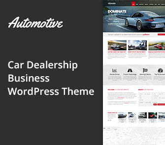 automotive wordpress theme