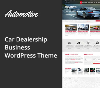 automotive wordpress theme