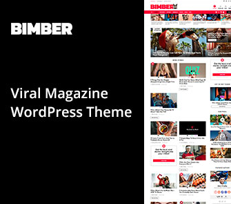bimber WordPress gadget theme