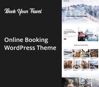 book your travel wordpress theme