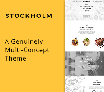 stockholm creative WordPress theme