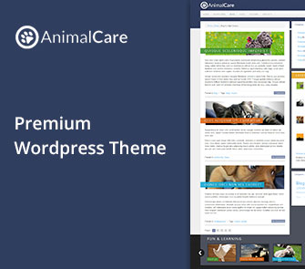 animal care wordpress theme