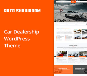auto showroom wordpress theme