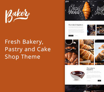 baker wordpress theme