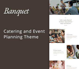 banquet wordpress theme