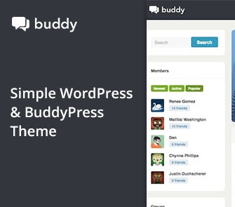 buddy wordpress theme