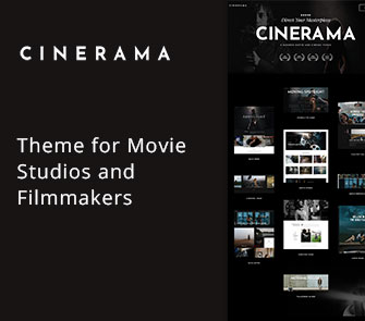 cinerama wordpress theme