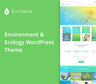 eco nature wordpress theme