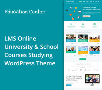 education center wordpress theme
