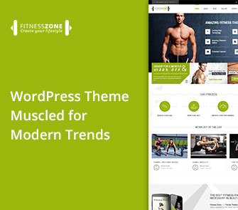 fitness zone wordpress theme